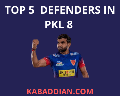 Pro Kabaddi 2022 Top Defenders