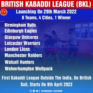 British Kabaddi League Championship 2022