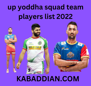 up yoddha squad team players list 2022