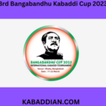 3rd Bangabandhu Kabaddi Cup 2023