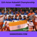 Asian kabaddi championship 2023 date